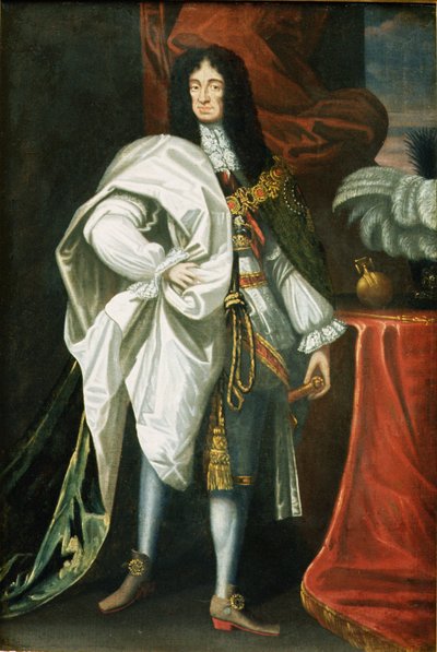 Carlos II (1630-85) de English School